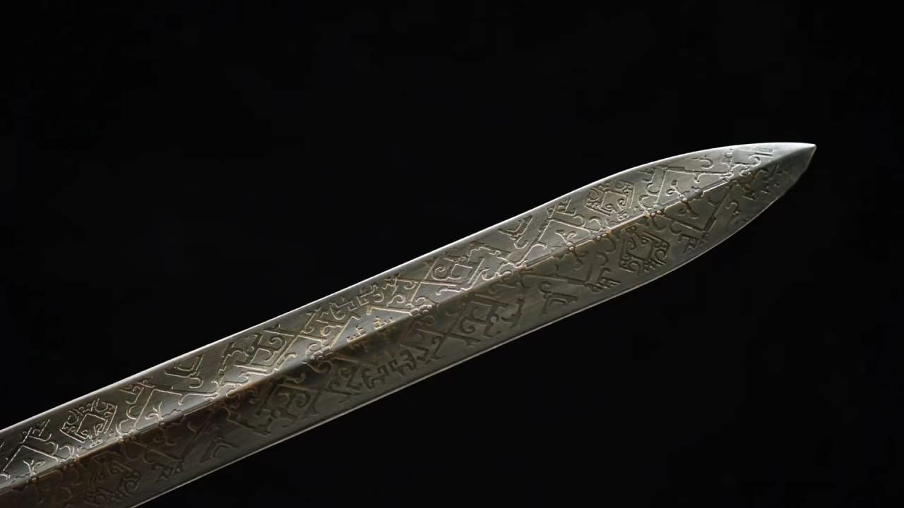 Wang Goujian's Bronze Sword Brass Handmade
