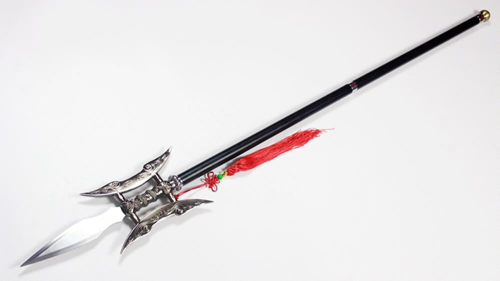 Shuangyue Flayer/Chinese spear/Stainless steel – Chinese Sword store