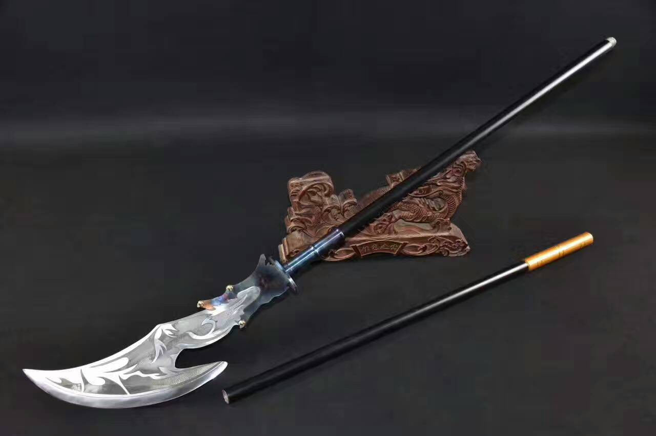 Chinese sword,Battle-axe(High manganese steel blade,Stainless steel rod) - Chinese sword shop