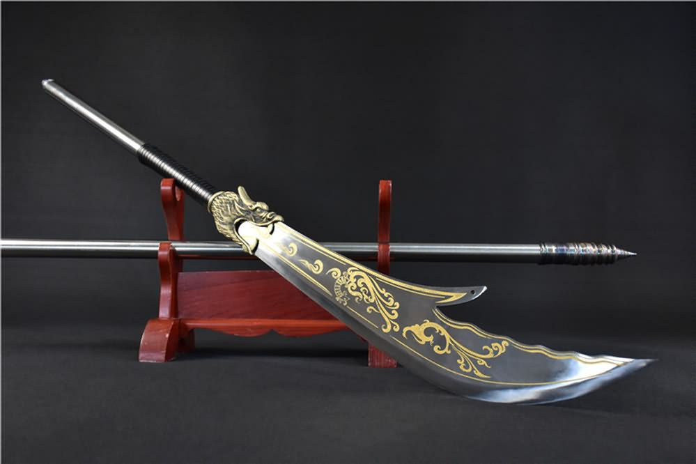 Guandao,Kwan Dao,Handmade High carbon blade blade,Length 89" - Chinese sword shop