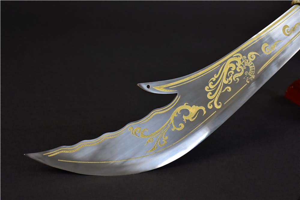 Guandao,Kwan Dao,Handmade High carbon blade blade,Length 89" - Chinese sword shop