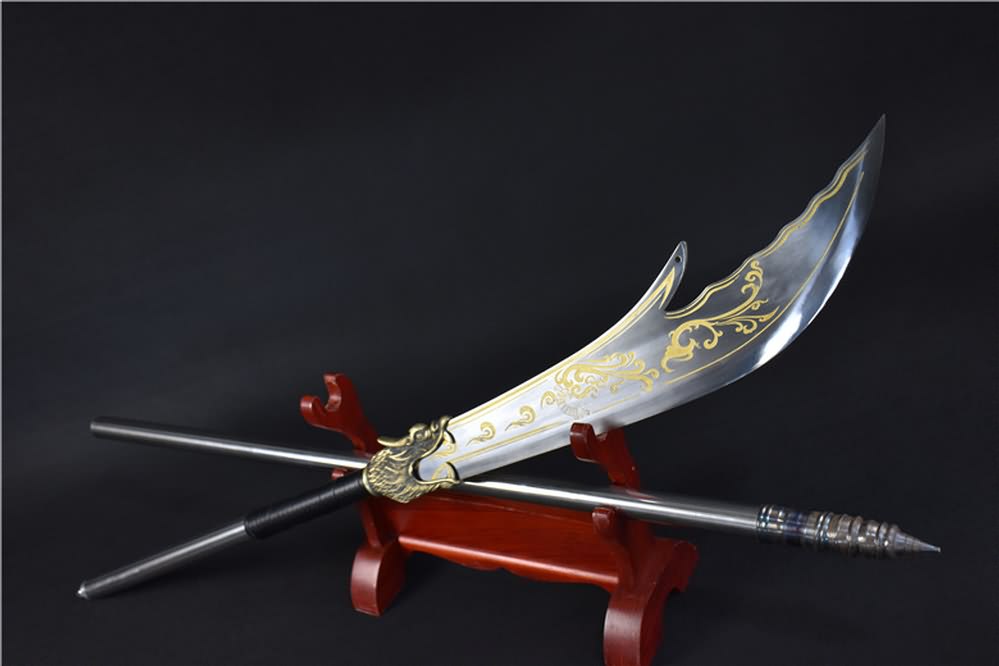 Guandao,Kwan Dao,Handmade High carbon blade blade,Length 89" - Chinese sword shop