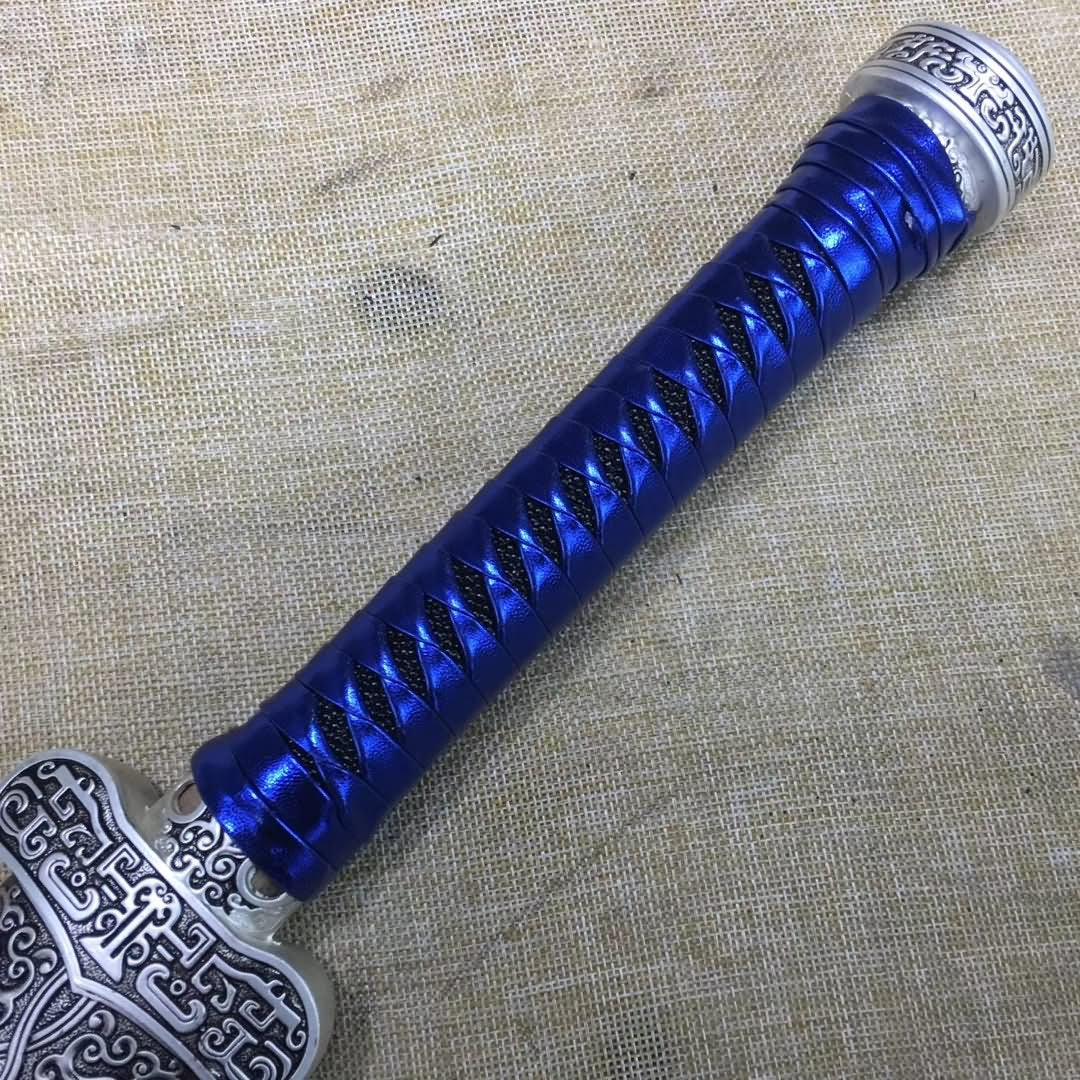 Black gold sword,High carbon steel blue blade,Black wood,Alloy - Chinese sword shop