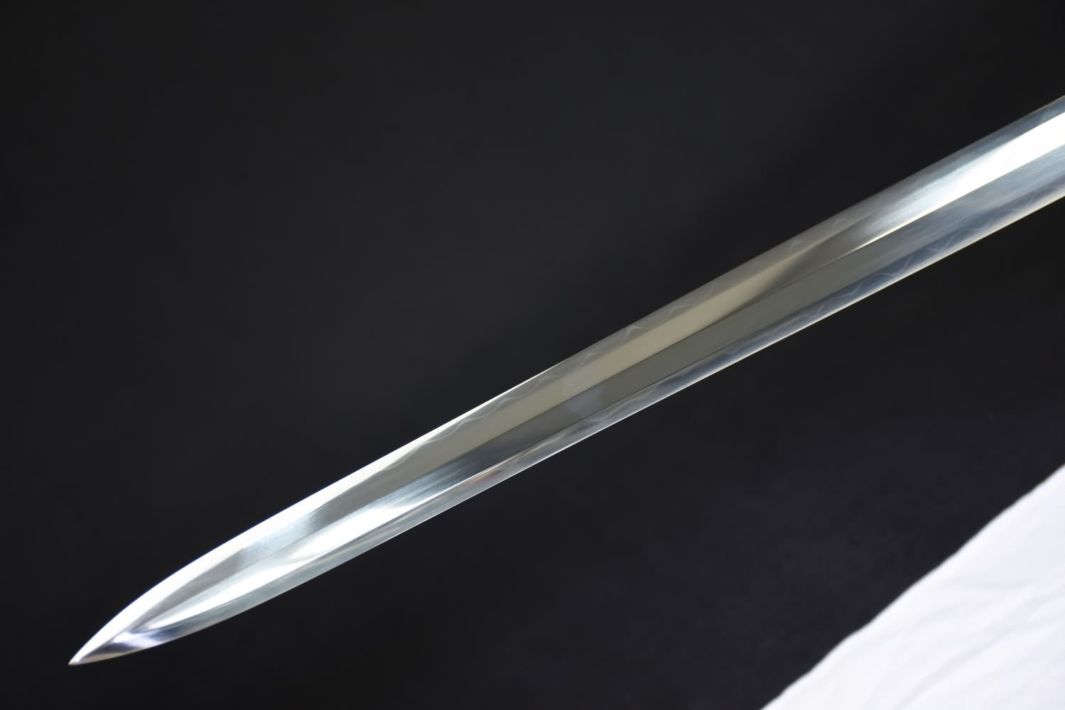 Han jian,T10 High carbon steel blade,Ebony scabbard,Brass - Chinese sword shop