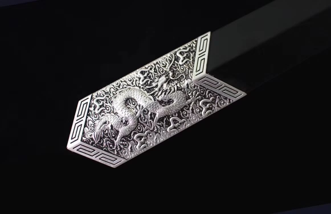 Han jian,High carbon steel etch blade,Alloy scabbard,Chinese sword - Chinese sword shop