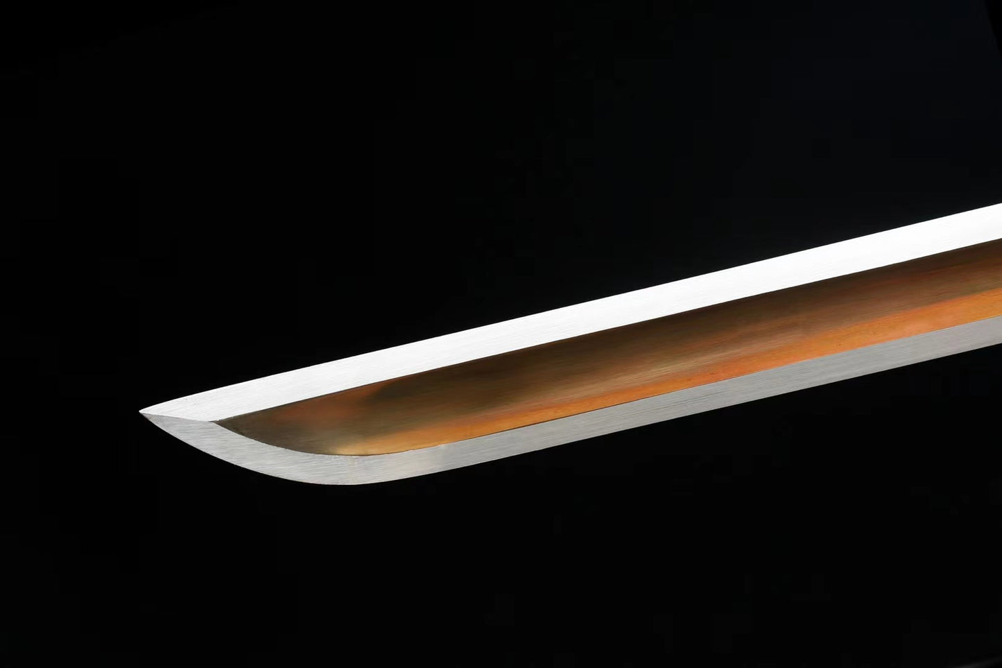 Hanwu jian,High carbon steel blade,Black wood scabbard - Chinese sword shop