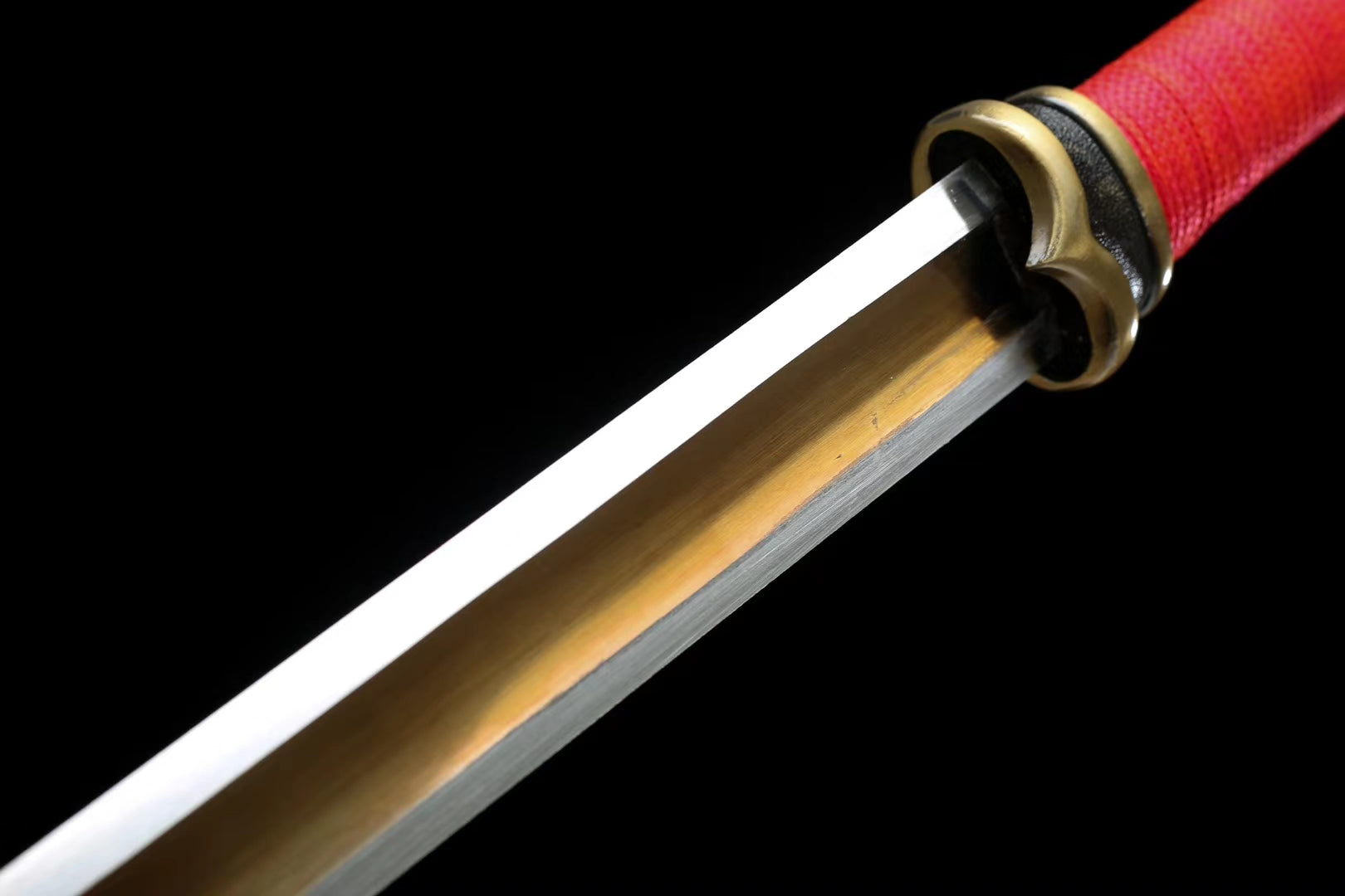 Hanwu jian,High carbon steel blade,Black wood scabbard - Chinese sword shop