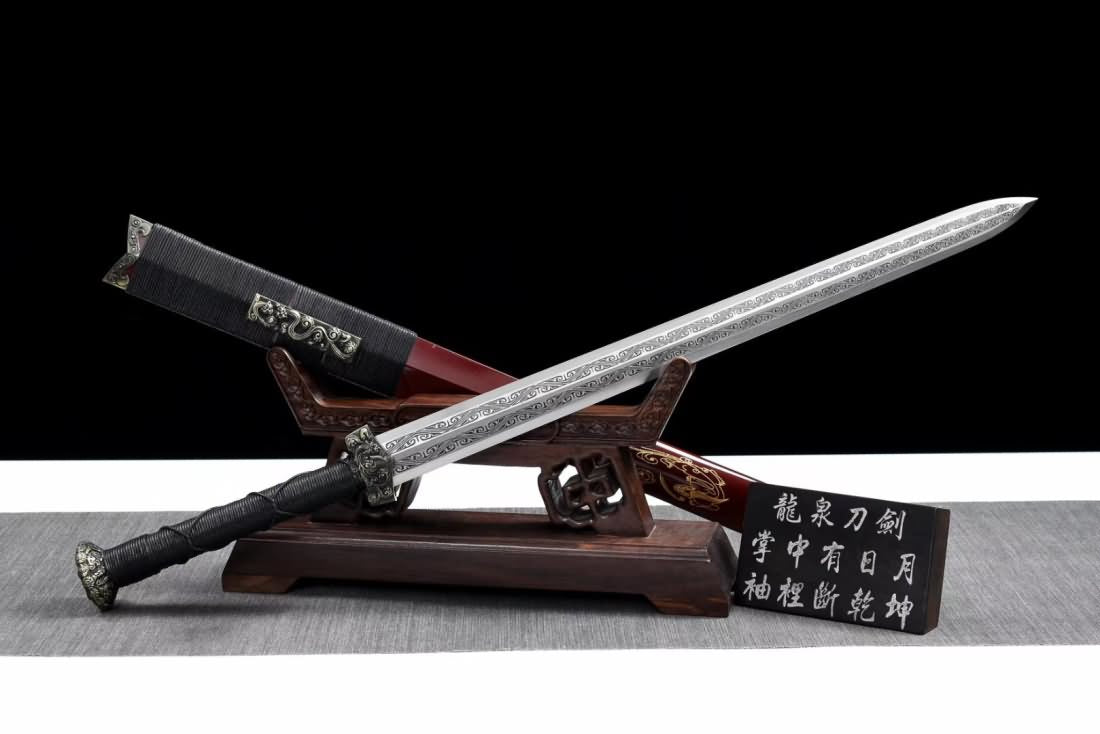 Chibi jian,Handmade High carbon steel blade,Alloy - Chinese sword shop