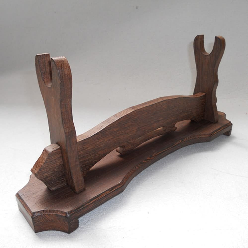 Chinese sword Wooden shelf Table Stand,Sword Table Display Holder,Solid wood production - Chinese sword shop