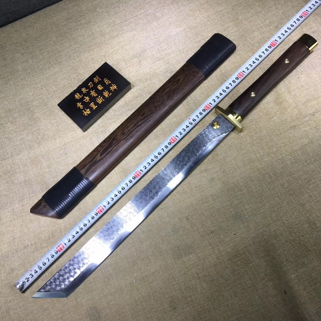 14 Blades dagger,High carbon steel etch blade,Rosewood - Chinese sword shop