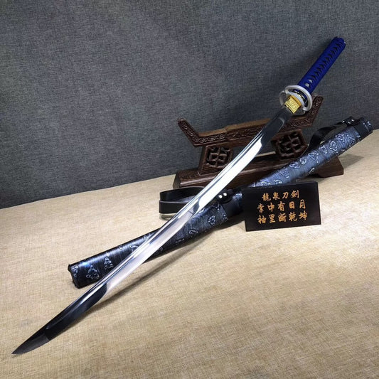 Musashi Katana,High carbon steel blade,Pu scabbard,Alloy - Chinese sword shop