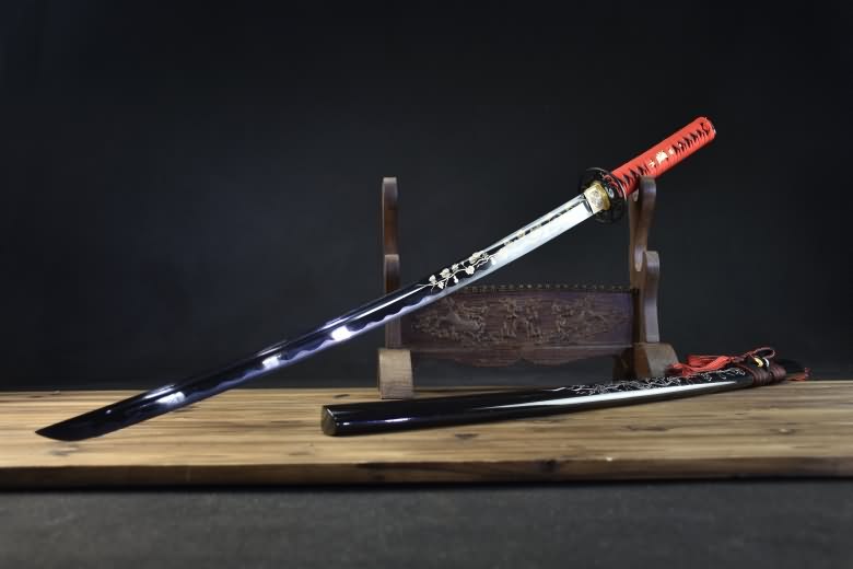Black blade katana,High carbon steel - Chinese sword shop