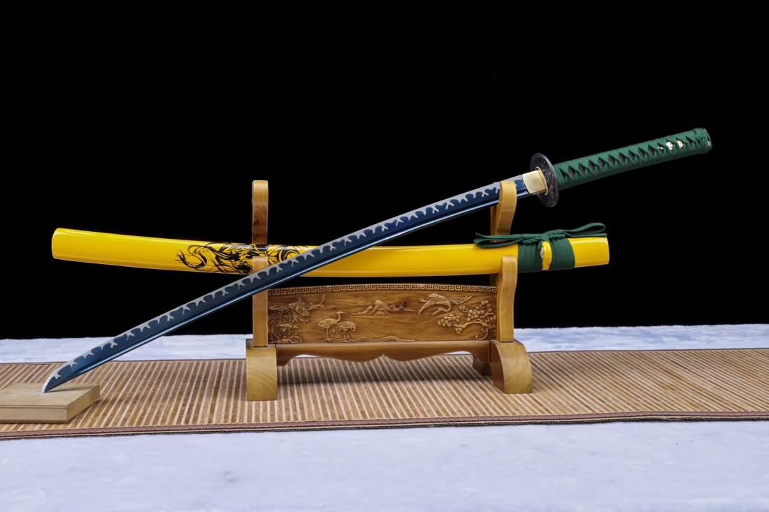 Samurai sword,Forged high carbon steel black blade - Chinese sword shop