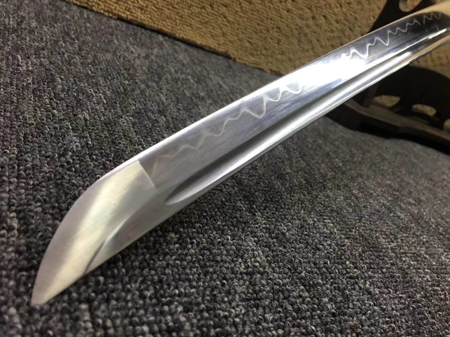 Katana,High carbon steel burn blade,Rosewood scabbard,Length 39" - Chinese sword shop
