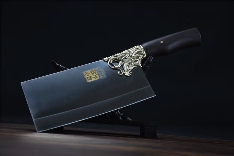 Chinese Cleaver 5Cr15Mov Steel Chef Kitchen Knives Home Cooking Slicing Tools PRO - Chinese sword shop