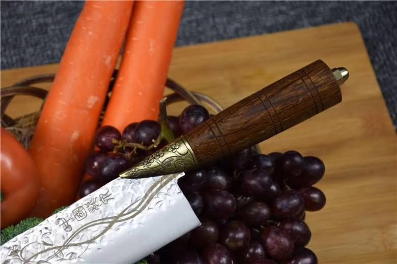 Kitchen Knives Slicing Knife Wooden Handle - Chinese sword shop
