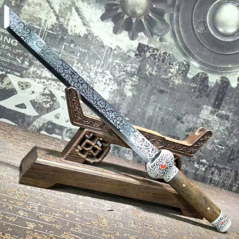 Dagger,short swords,High carbon steel blade,Rosewood scabbard - Chinese sword shop