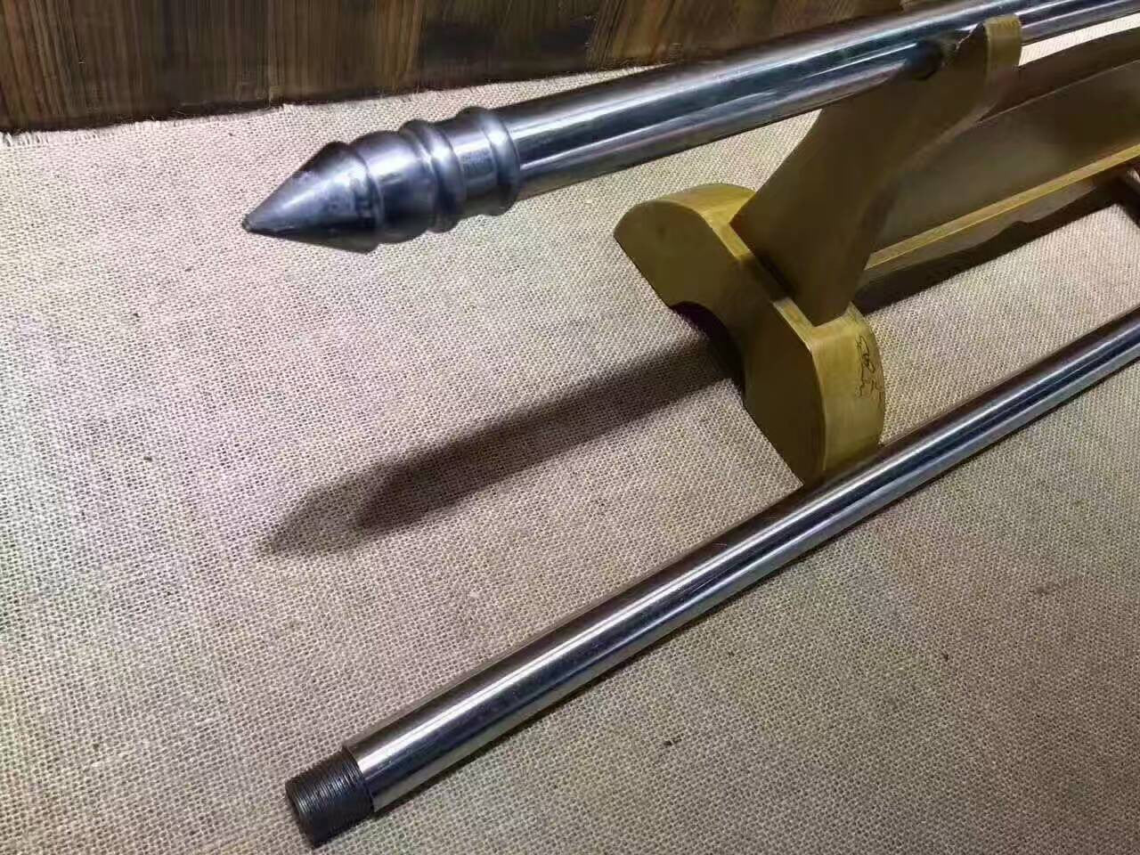 Chinese martial arts equipment,Spear(High manganese steel blade