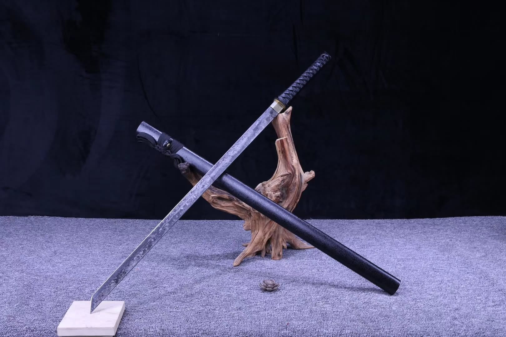 Ninja sword,Dao,Spring steel blade,Full tang - Chinese sword shop