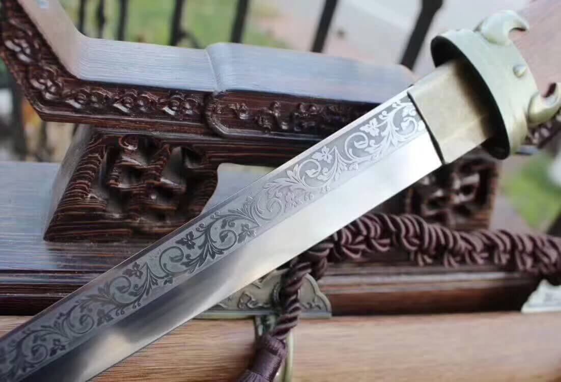 PeiDong jian,High carbon steel blade,Rosewood scabbard,Alloy fittings - Chinese sword shop