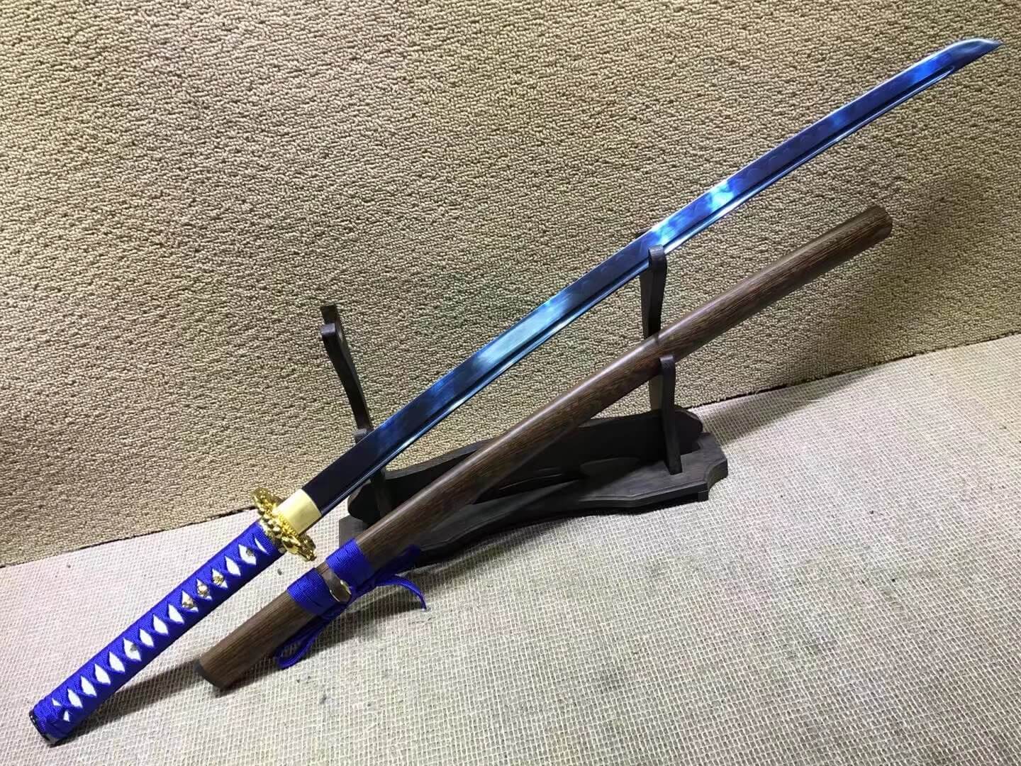 Nihontou(High carbon steel burn blade,Rosewood scabbard)Length 39" - Chinese sword shop