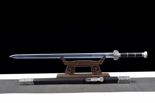 Ruyi jian,High carbon blue blade,Alloy fittings,Sword