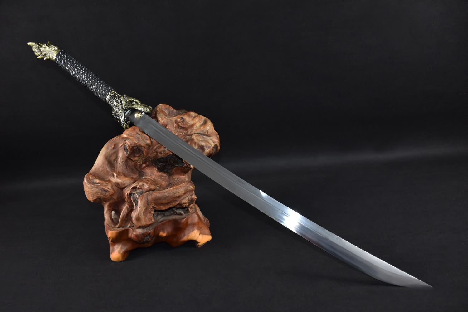 Dragon machete,Handmade(High carbon steel blade)Full tang - Chinese sword shop