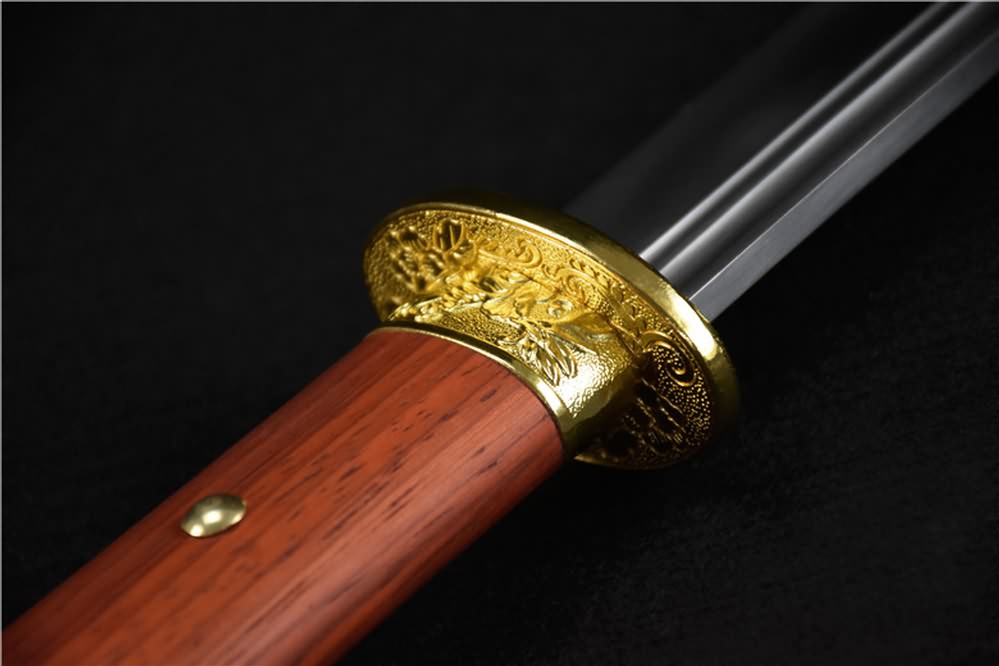 cut horse broadsword,High carbon steel blade,Redwood scabbard - Chinese sword shop