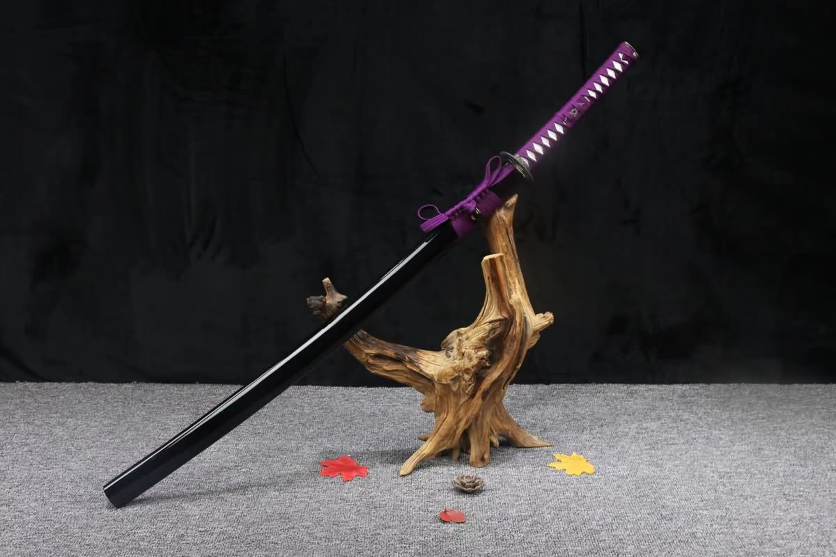 Samurai sword,Forged high carbon steel blade,Full tang