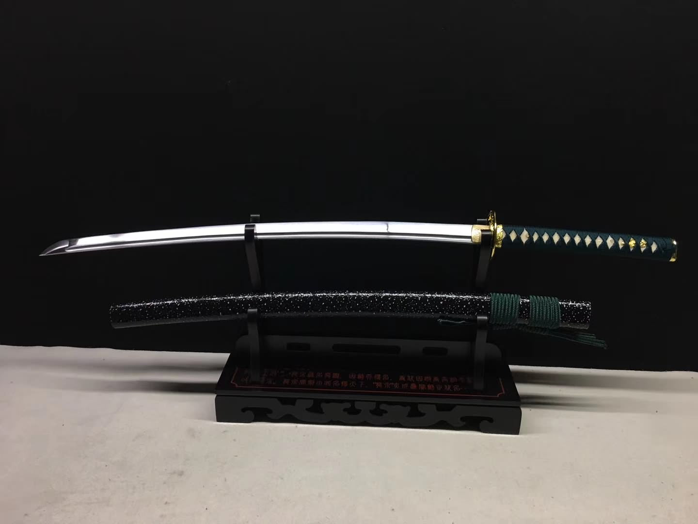 Katana sword,Hand forged(High carbon steel blade)Full tang,Sharp - Chinese sword shop