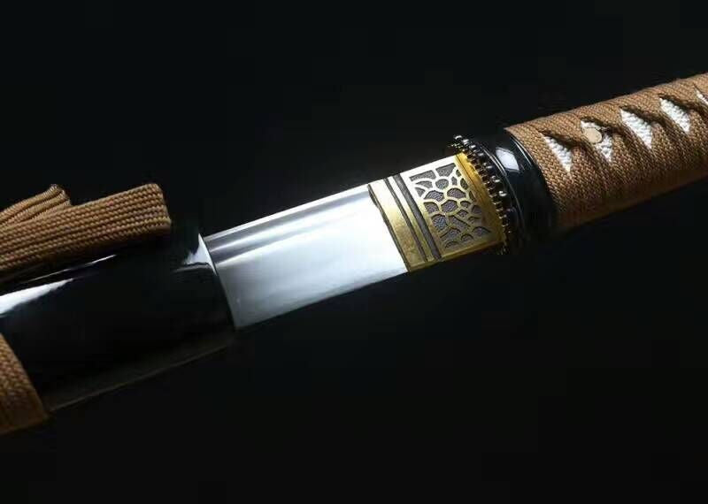 Ninja samurai Sword,High manganese steel,Black scabbard,Alloy fitting,Full tang - Chinese sword shop