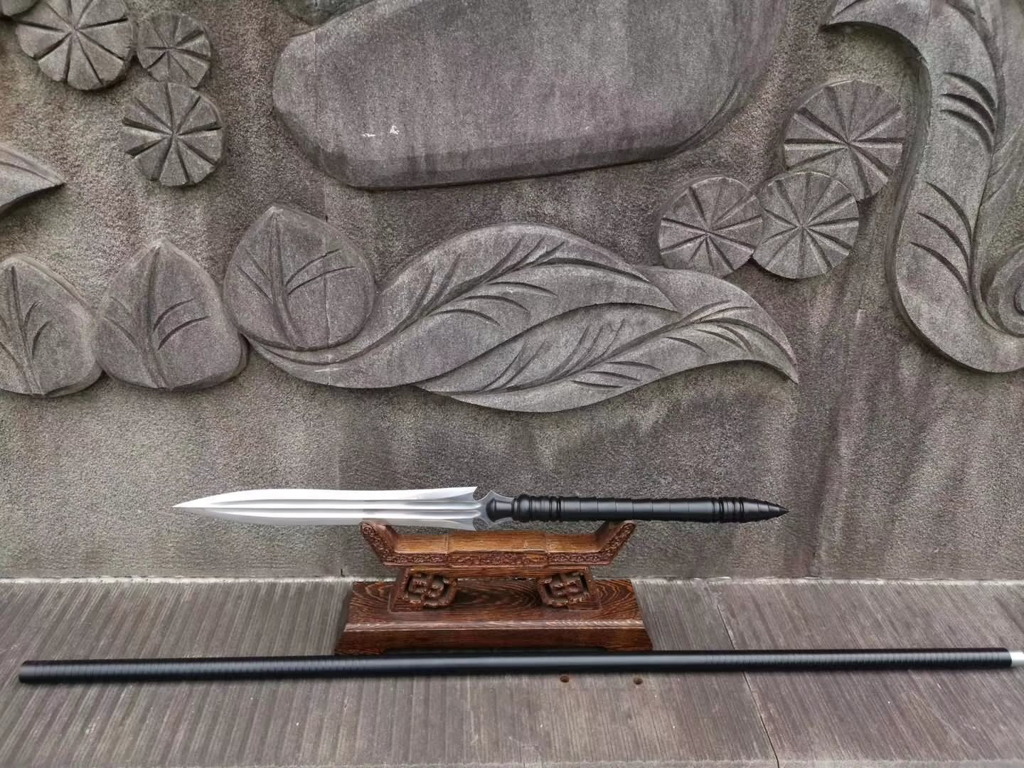 Spear,Spring steel blade,Cold weapon - Chinese sword shop