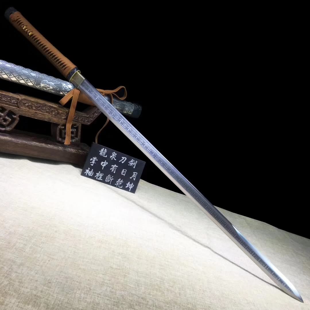 Tang jian,Handmade art,Stainless steel blade,Alloy scabbard - Chinese sword shop