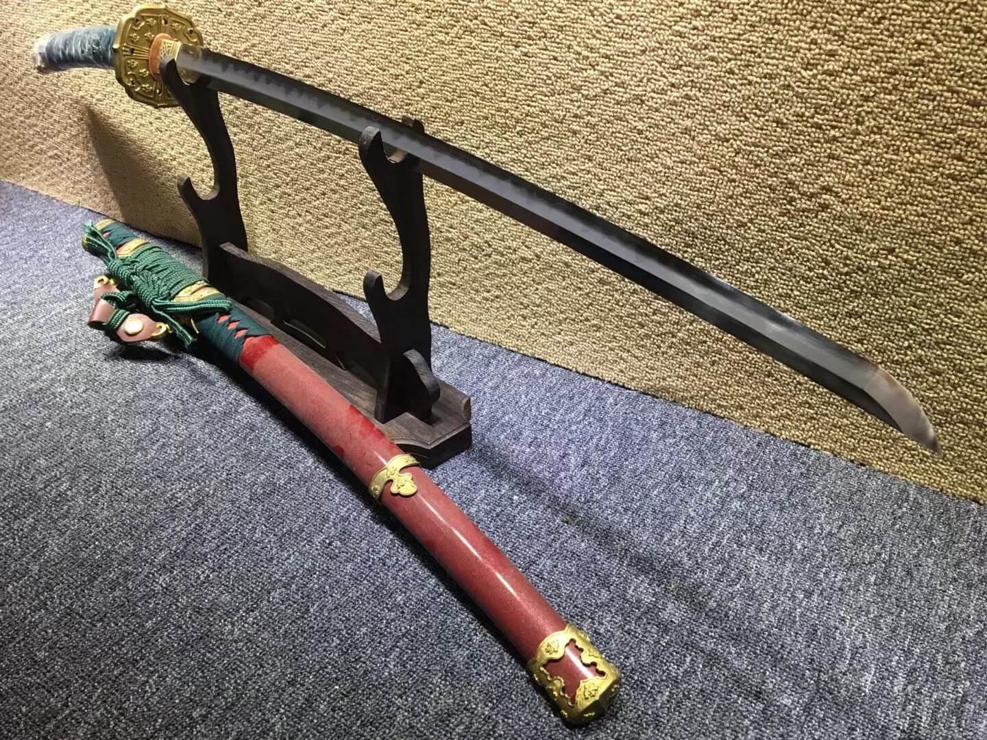 Nodachi,High carbon steel burn blade,Brass fittings – Chinese