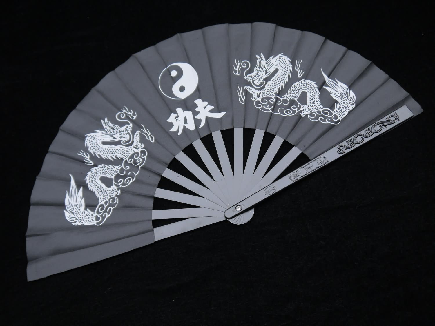 Kung Fu Fighting Fan,Tai Chi Fan/Aluminum-magnesium alloy/Training equipment - Chinese sword shop