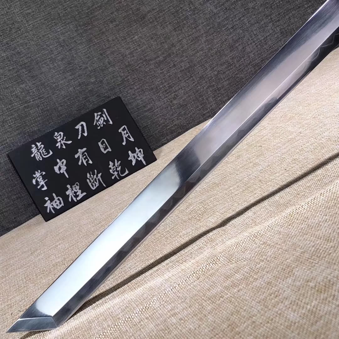 Tang dao,Handmade(High carbon steel blade,Brass)Sharp,Full tang - Chinese sword shop