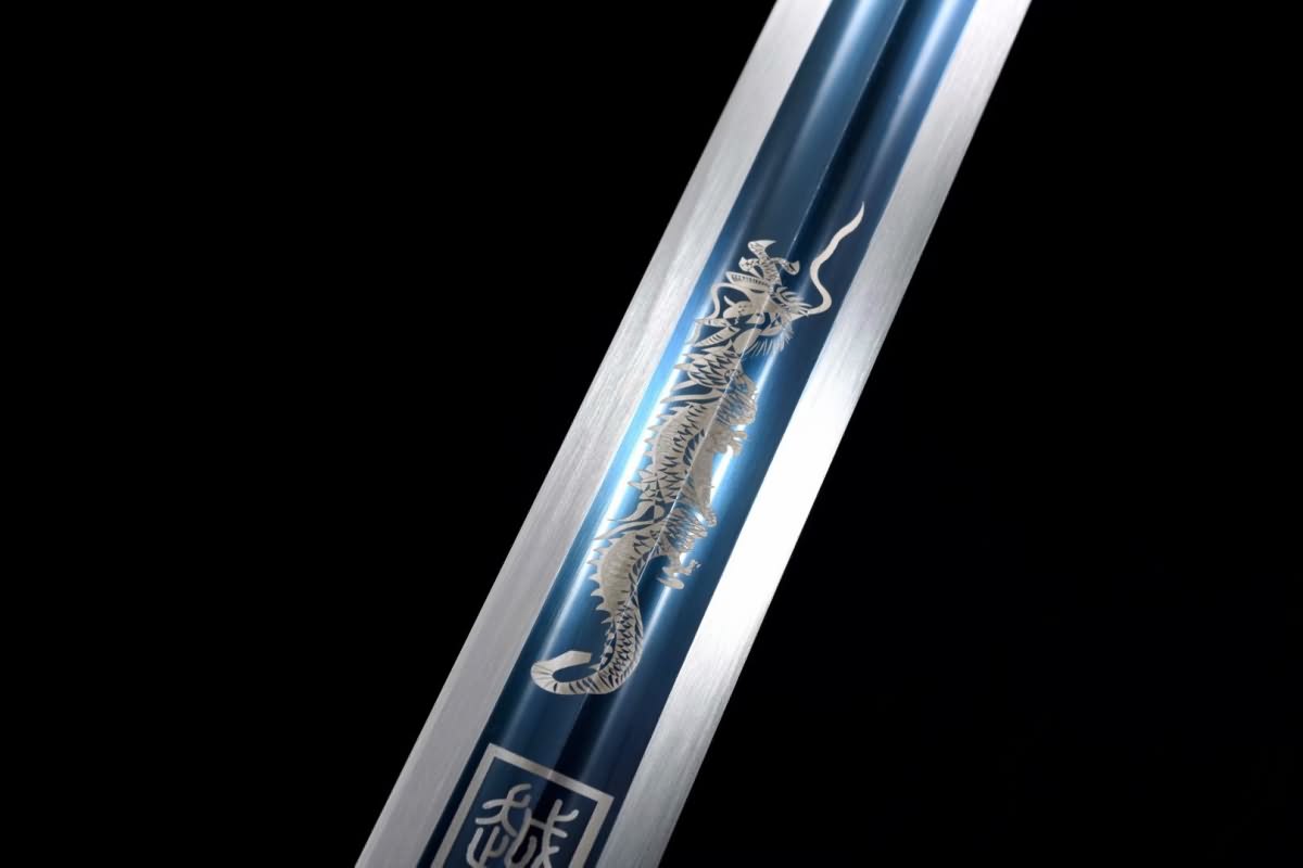 Yuewang Jian,Forged High carbon steel blue blade