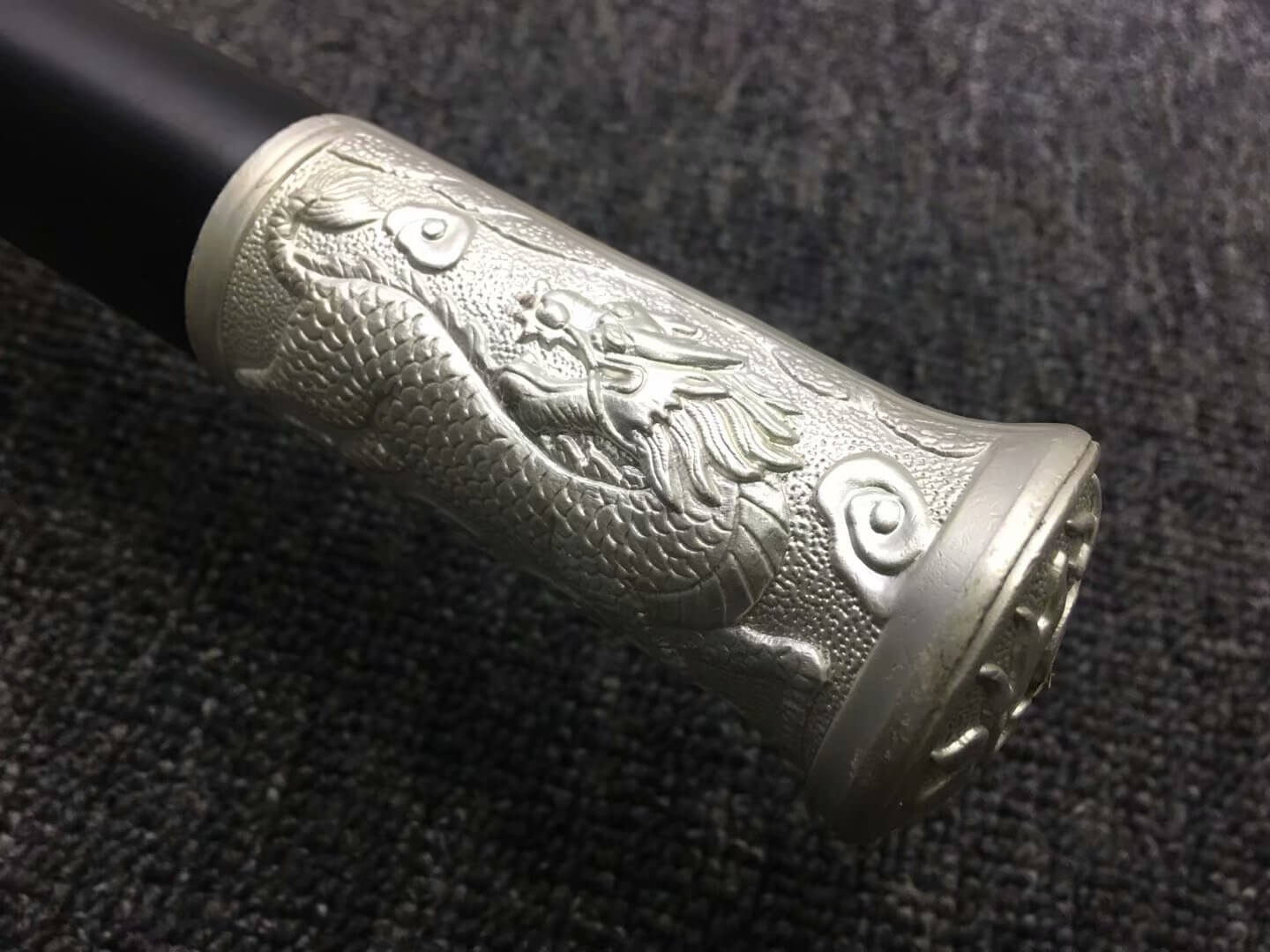 Broadsword,High carbon steel etch blade,Alloy,Leather scabbard - Chinese sword shop