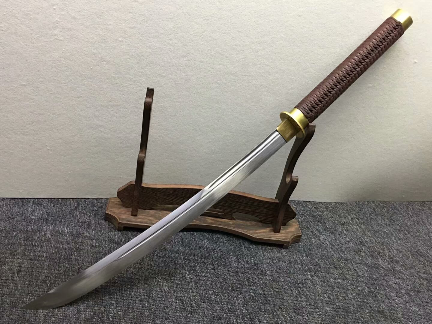 Horse chopping sword,High carbon steel blade,Redwood scabbard - Chinese sword shop