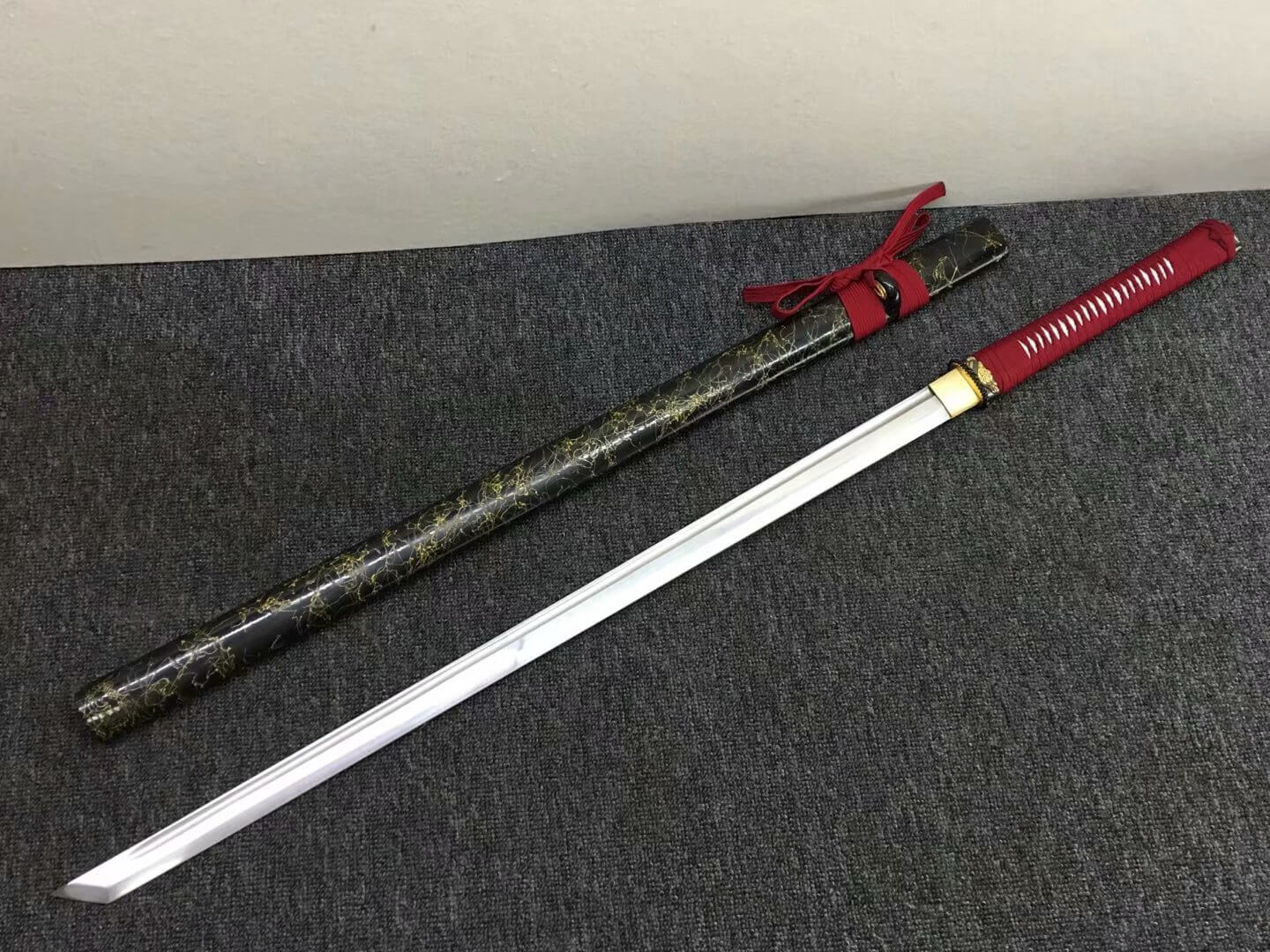 Ninja sword,High manganese steel blade,Solid wood,Hand forged - Chinese sword shop