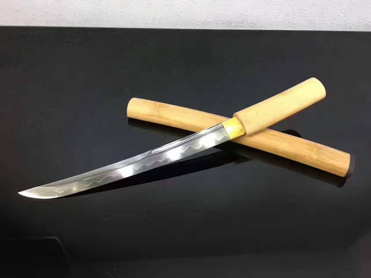 Tanto,High carbon steel burn blade,Full tang,Length 20 inch - Chinese sword shop
